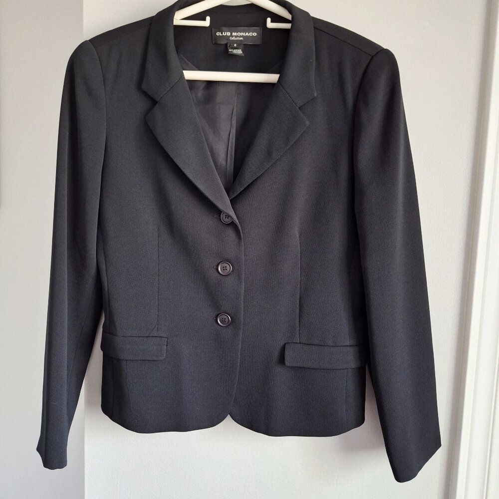 Club Monaco Black Blazer